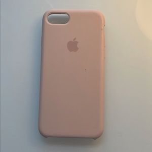 iPhone 7 Apple Case, Pink Sand
